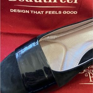 BeautiFeel Black Suede Dress Shoes Size 42 (10)